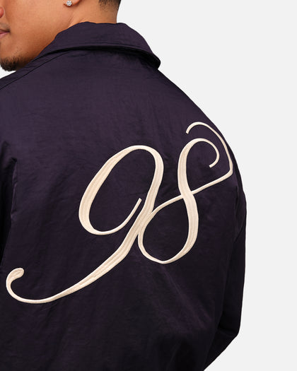 Loiter Pitch Varsity Jacket Navy