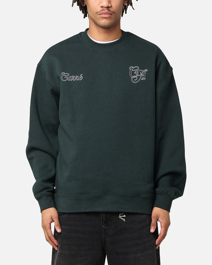 Carre C.A Monogram Crewneck Pine Green