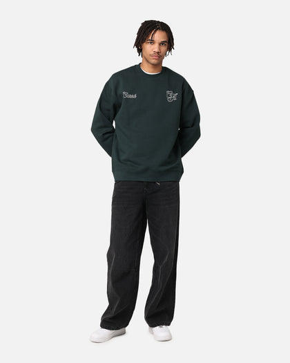 Carre C.A Monogram Crewneck Pine Green