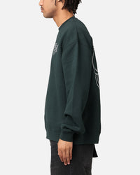 Carre C.A Monogram Crewneck Pine Green