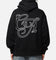 Carre C.A Monogram Hoodie Black