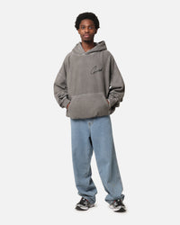 Carre Swifty Hoodie Washed Charcoal