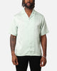 XXIII Carry Satin Button Up Shirt Sage Green