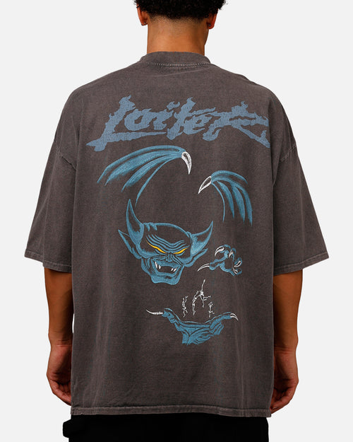 Loiter Disney Chernabog Vintage T-Shirt Washed Charcoal