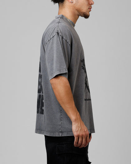 Loiter Desire T-Shirt Washed Charcoal