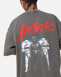 Star Wars Vader & Stormtrooper Vintage Vintage T-Shirt Washed Charcoal