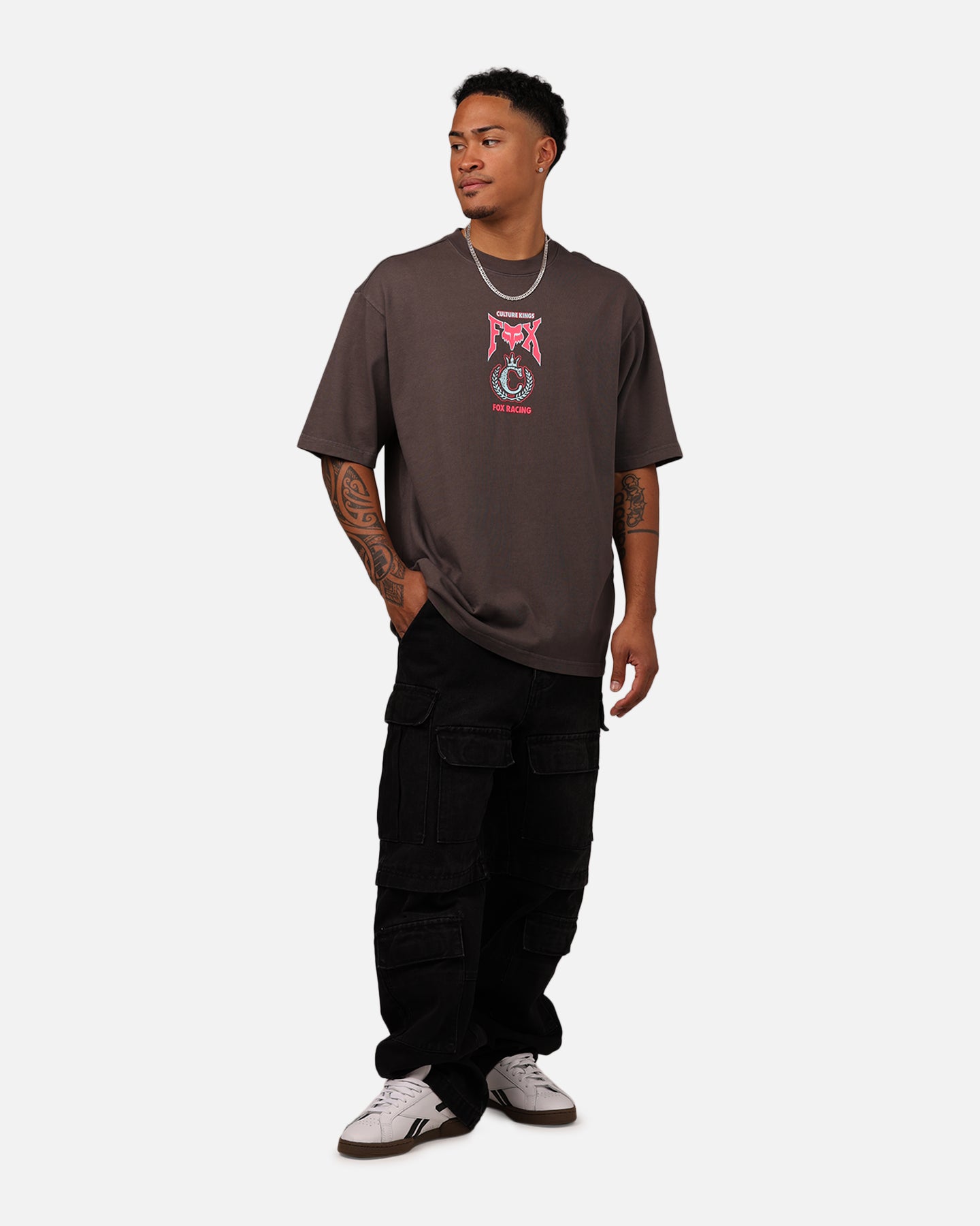 Fox Racing X Culture Kings T-Shirt Black/Pink | Culture Kings US