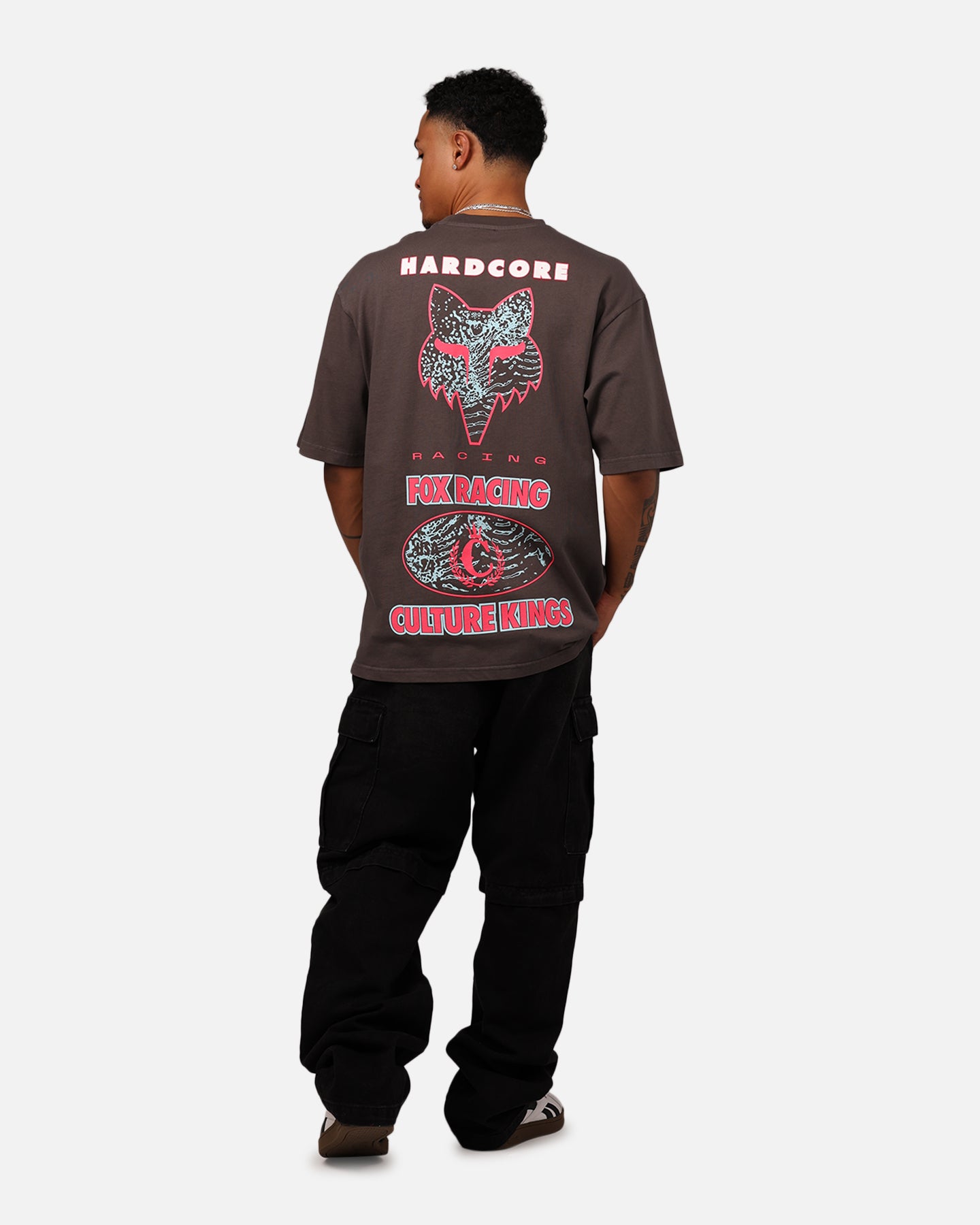 Fox Racing X Culture Kings T-Shirt Black/Pink | Culture Kings US