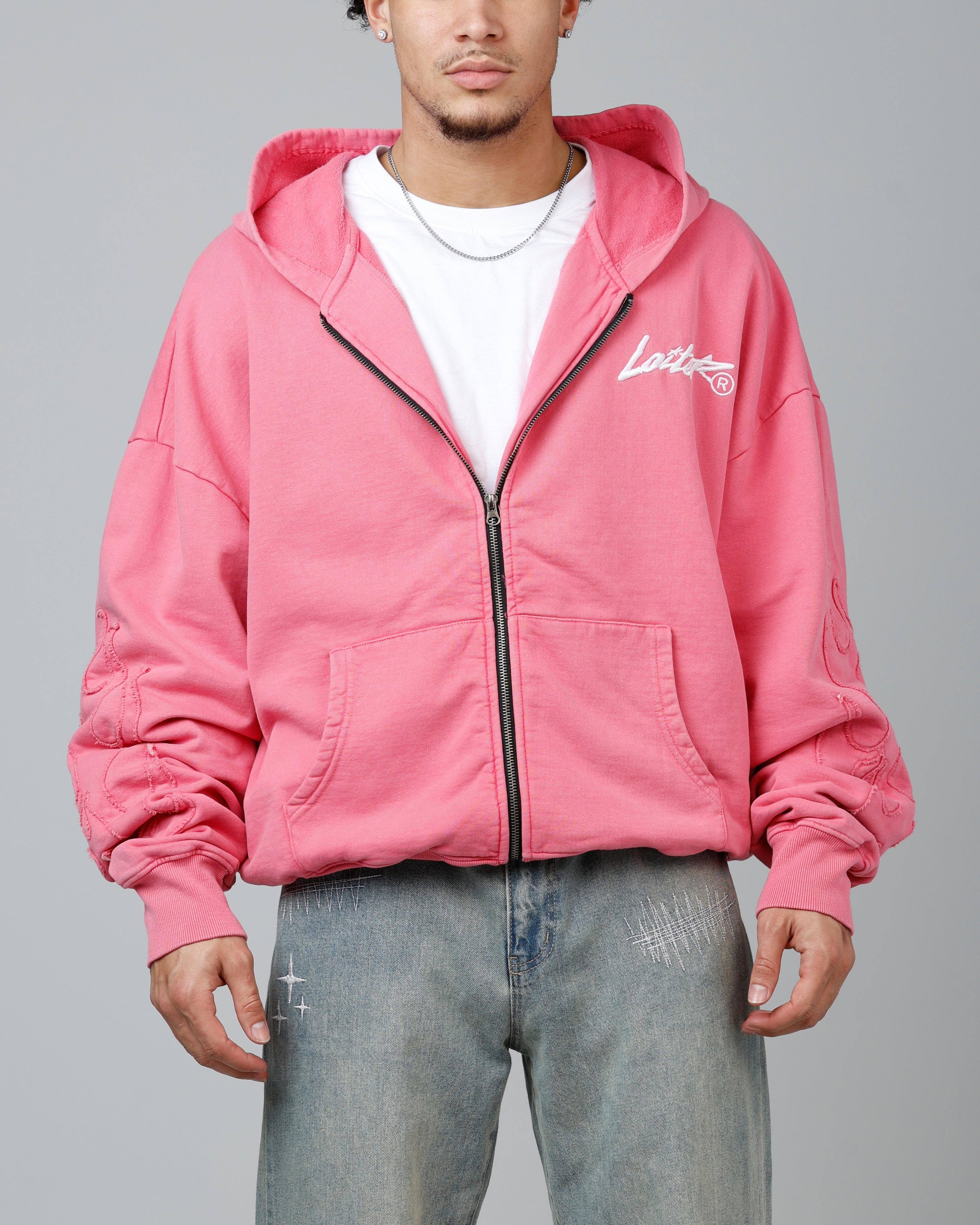 Loiter Inferno Hoodie Pink | Culture Kings US