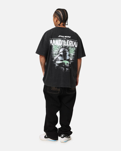 Star Wars The Mandalorian Heavy T-Shirt Vintage Black