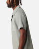 XXIII Serene Linen Button Up Shirt Sage Green