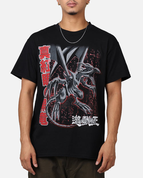 Goat Crew X Yu-Gi-Oh! Red Eyes Vintage T-Shirt Black