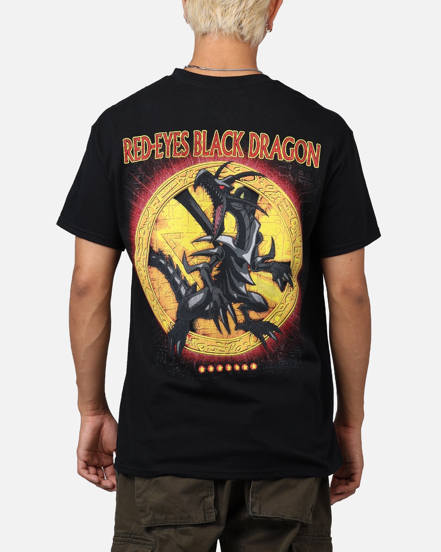 Goat Crew X Yu-Gi-Oh! Red Eyes Vintage T-Shirt Black | Culture