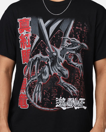 Goat Crew X Yu-Gi-Oh! Red Eyes Vintage T-Shirt Black