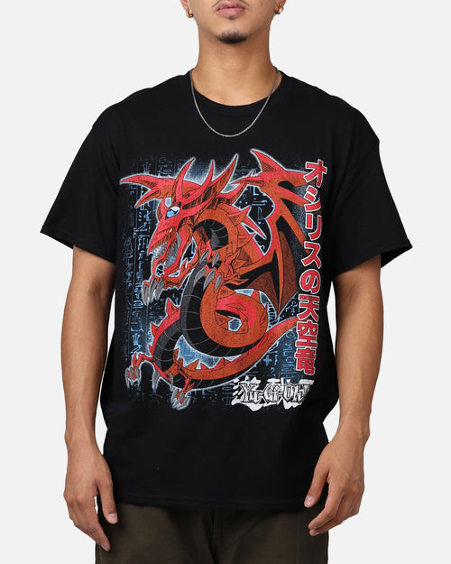 Goat Crew X Yu-Gi-Oh! Slifer Vintage T-Shirt Black