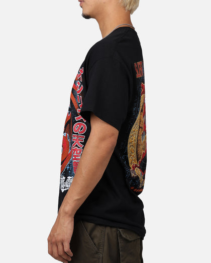 Goat Crew X Yu-Gi-Oh! Slifer Vintage T-Shirt Black