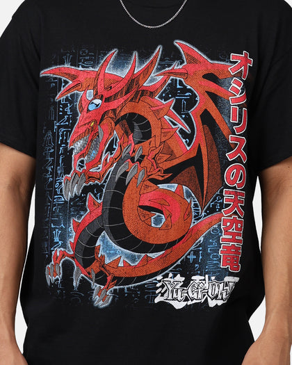 Goat Crew X Yu-Gi-Oh! Slifer Vintage T-Shirt Black