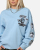 Mitchell & Ness Chicago Bulls 'UNC To Chicago' Champions Crewneck Light Blue