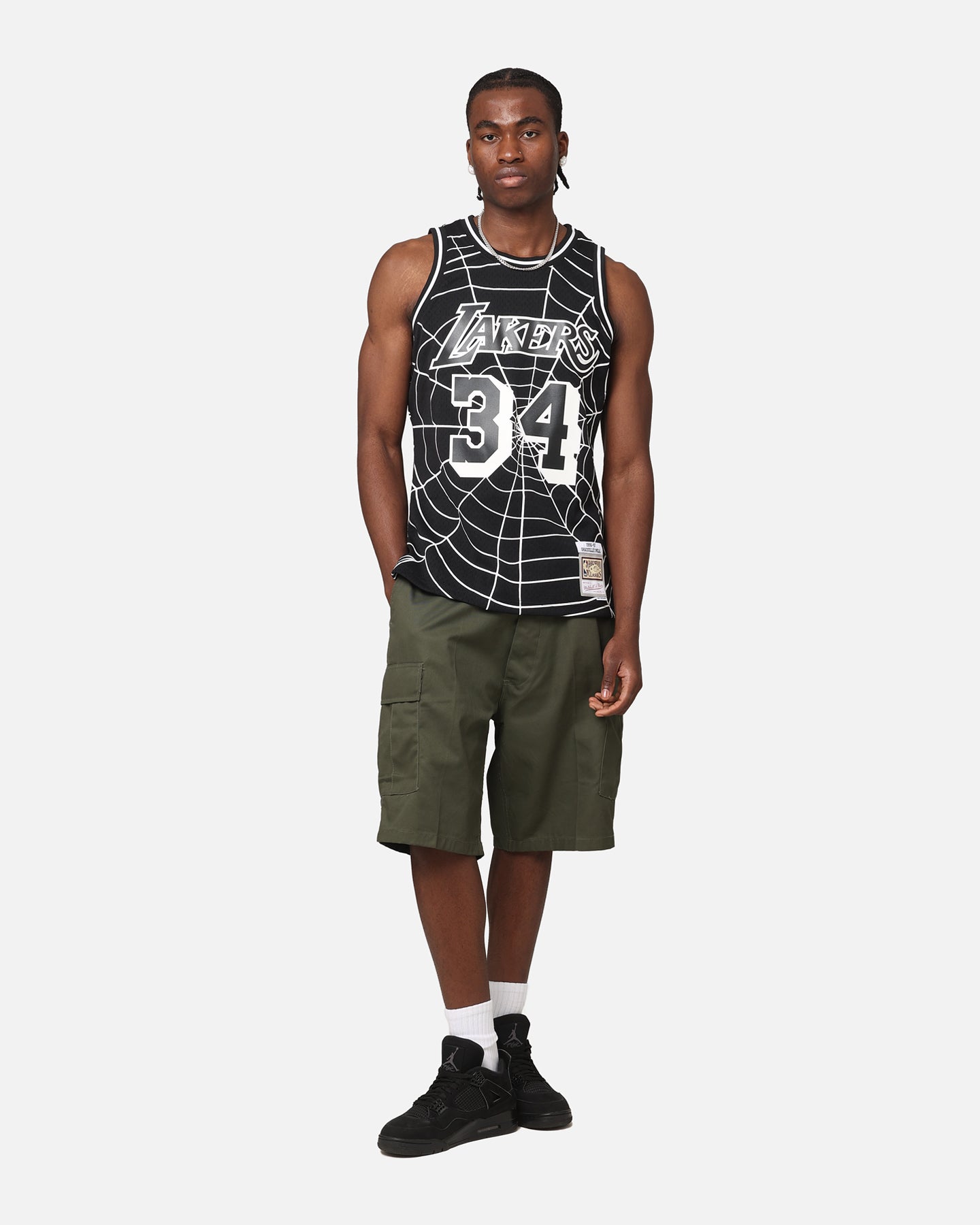 値下げ可能mitchell & ness lakers o'neal Mitchell & Ness Shaquille O'Neal throwback MPLS Lakers