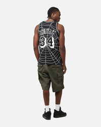 Mitchell & Ness Los Angeles Lakers Shaquille O'Neal 'Glow Web' Jersey Black