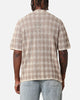 XXIII Diamonds Crochet Polo Shirt Mocha