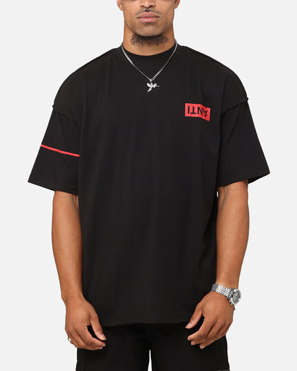 The Anti Order Azero Non Seam Oversized T-Shirt Black/Red