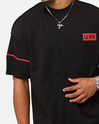 The Anti Order Azero Non Seam Oversized T-Shirt Black/Red