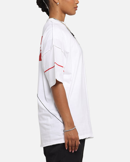The Anti Order Azero Non Seam Oversized T-Shirt White/Red