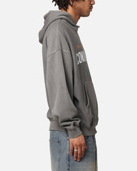 UFC By Culture Kings Conor McGregor Mac Is Back Hoodie Washed Charcoal