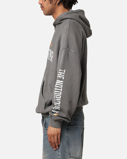 UFC By Culture Kings Conor McGregor Mac Is Back Hoodie Washed Charcoal