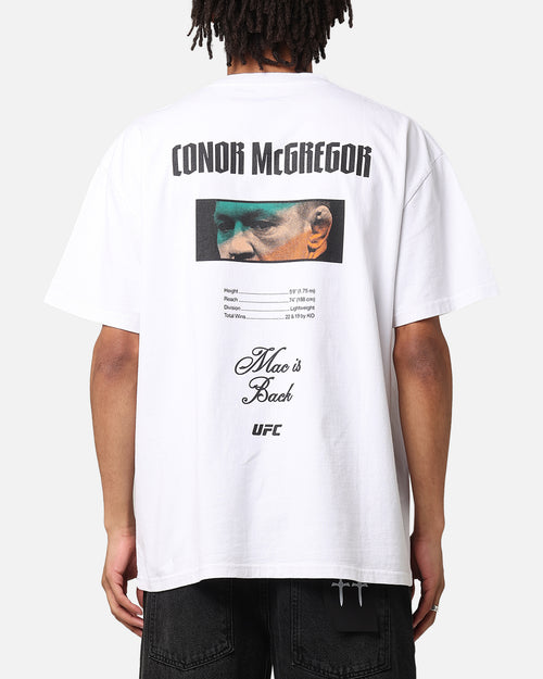 UFC By Culture Kings Conor McGregor The Notorious Heavy T-Shirt White