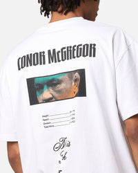 UFC By Culture Kings Conor McGregor The Notorious Heavy T-Shirt White