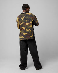 Loiter Star Child T-Shirt Woodland Camo