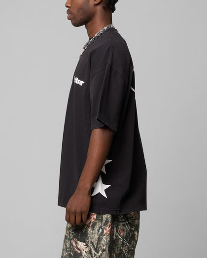 Loiter Star Child T-Shirt Washed Black