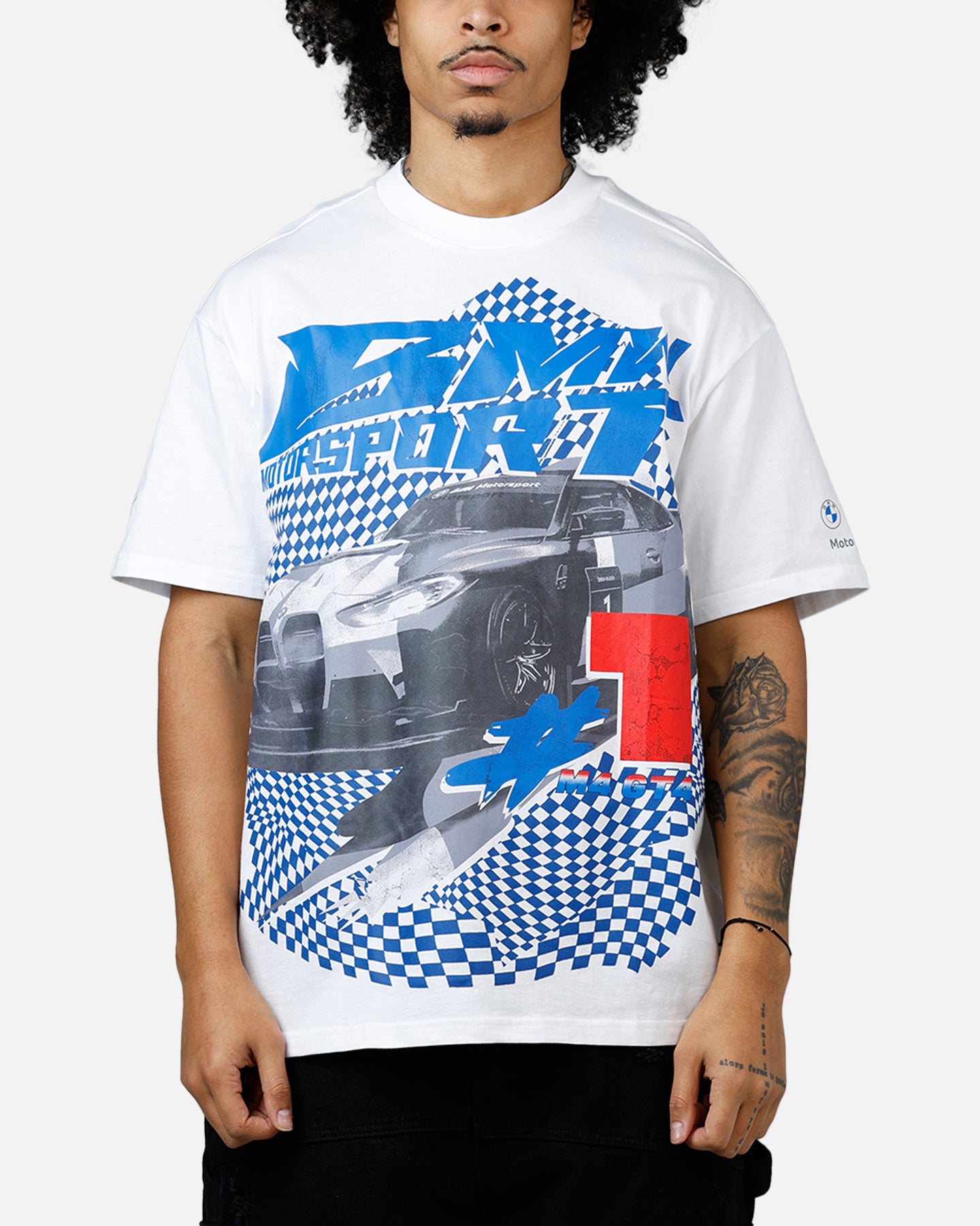 Puma X BMW MMS Motorsport T-Shirt White/Blue | Culture Kings US