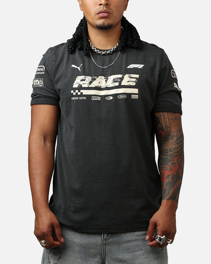 Puma F1 Ringer T-Shirt Black