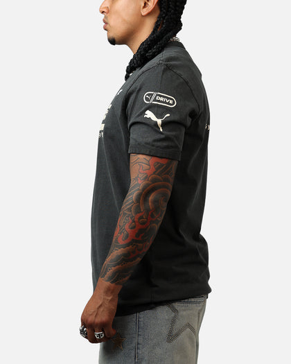 Puma F1 Ringer T-Shirt Black