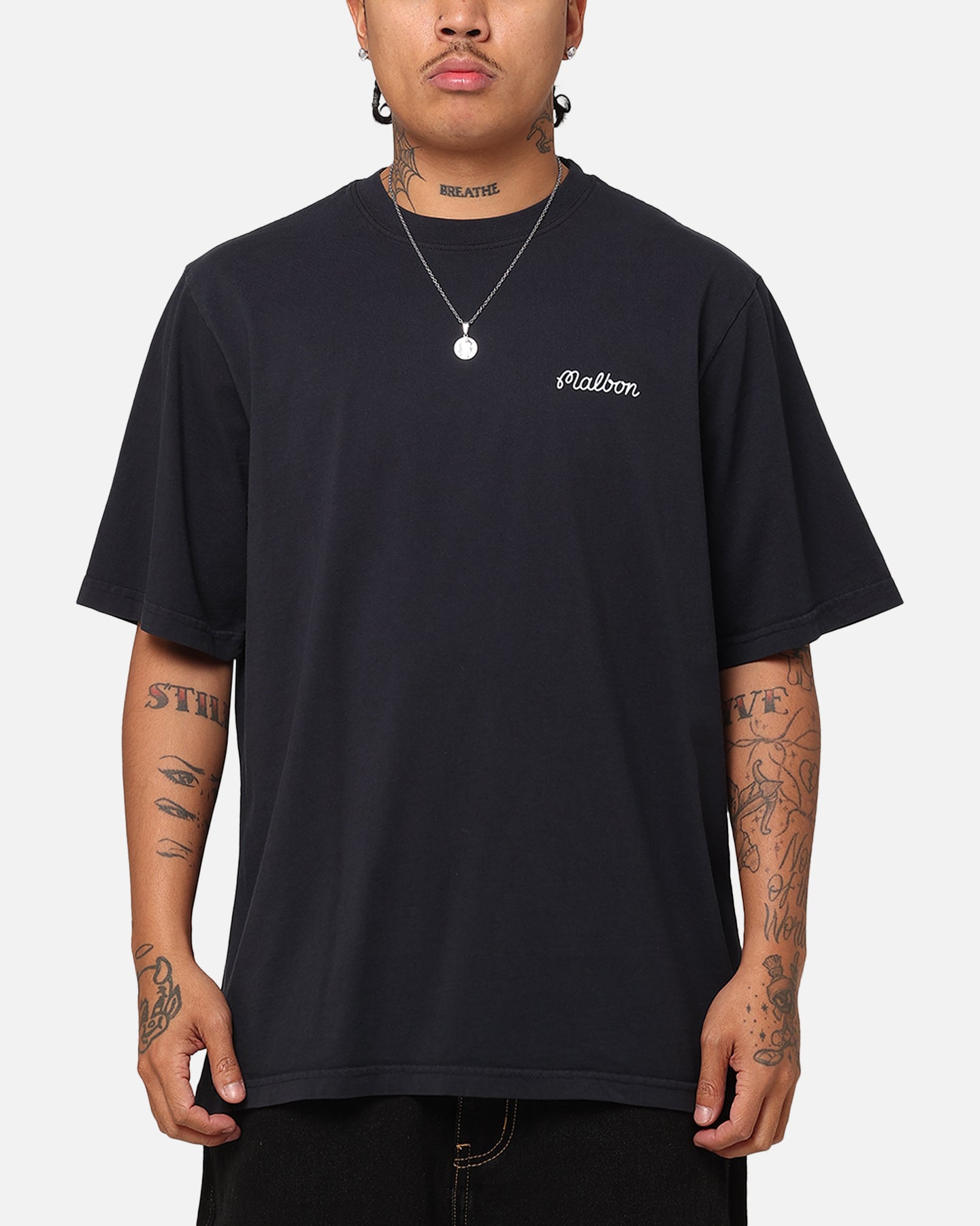 Malbon Baldwin Buckets Knockout T-Shirt Black | Culture Kings US