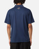 Malbon Pimento Performance Pique Polo Shirt Navy