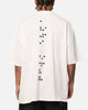 The Anti Order Brail Mock Neck T-Shirt Off White/Black