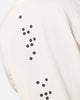 The Anti Order Brail Mock Neck T-Shirt Off White/Black