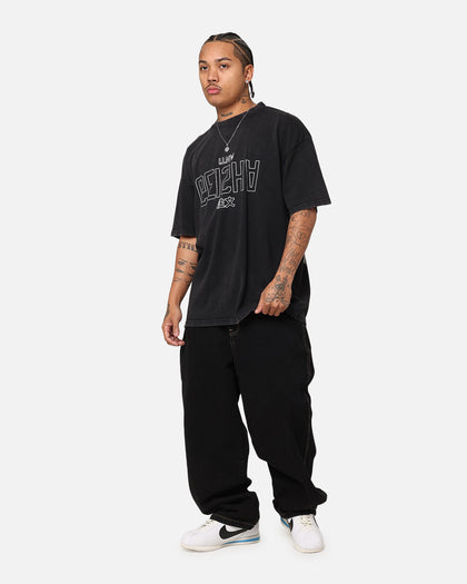 The Anti Order Geisha T-Shirt Black Acidwash