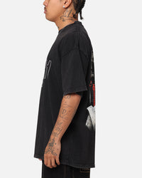 The Anti Order Geisha T-Shirt Black Acidwash