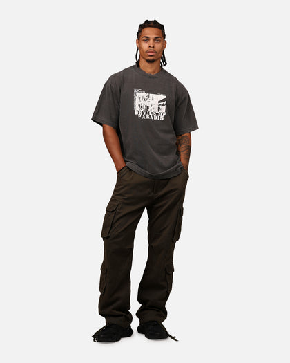 Hypland X Attack On Titan Devils Of Paradis T-Shirt Vintage Black