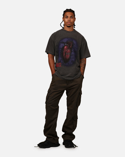 Hypland X Attack On Titan Hidden Titan T-Shirt Vintage Black