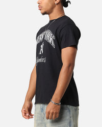 Majestic Athletic New York Yankees Blecker Team Arch T-Shirt Black