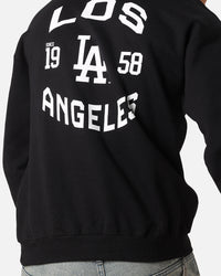 Majestic Athletic Los Angeles Dodgers Doyers Chest Hoodie Black