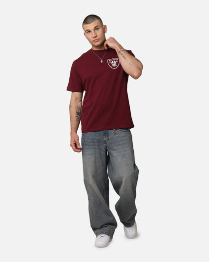 Majestic Athletic Las Vegas Raiders Doyers Crest T-Shirt Maroon