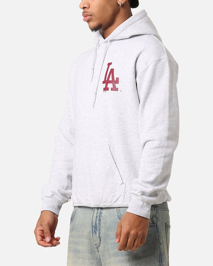 Majestic Athletic Los Angeles Lakers Fulter Team Arch Hoodie Grey Marle