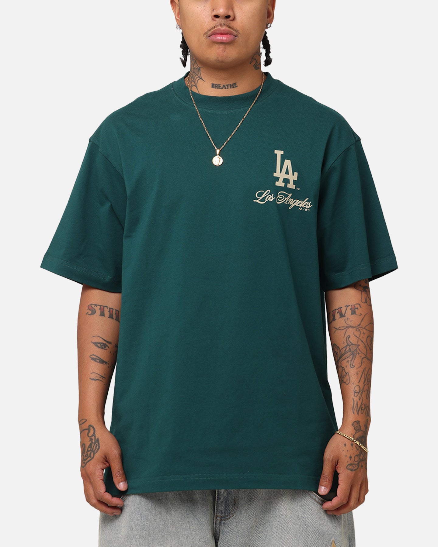 Majestic Athletic Los Angeles Dodgers Kenmare City Bulge T-Shirt